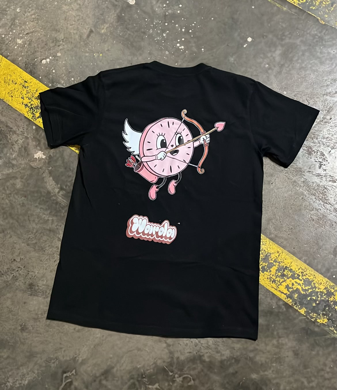 Cupid black tee