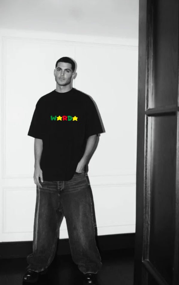 BLACK CARRIBEA TEE