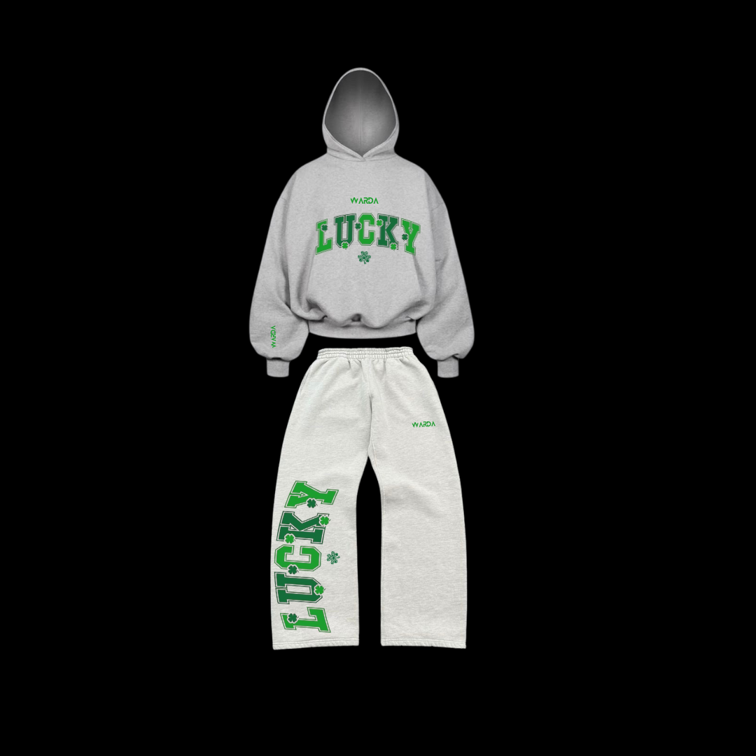 WARDA GREY LUCKY SET