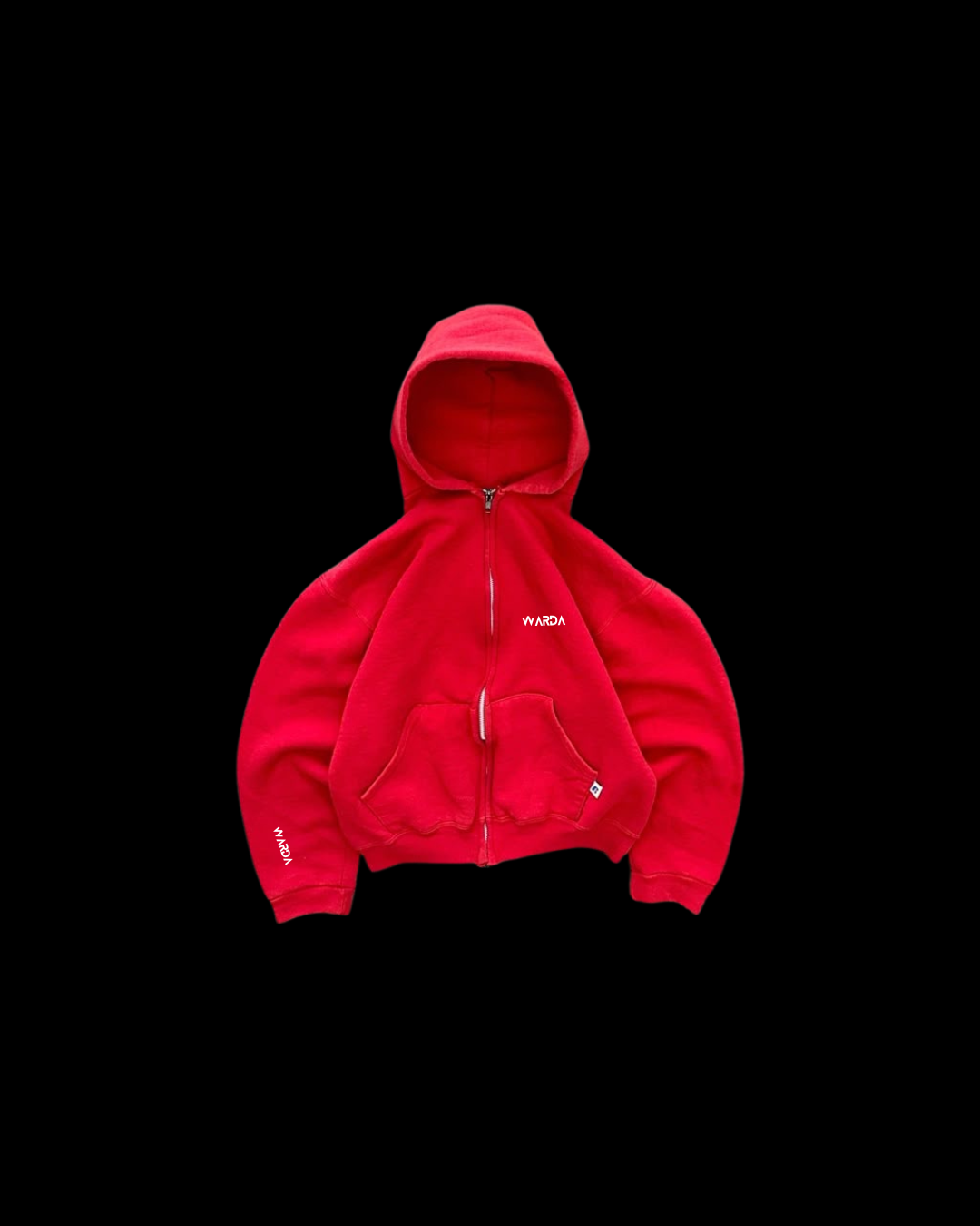 WARDA red zip up jacket