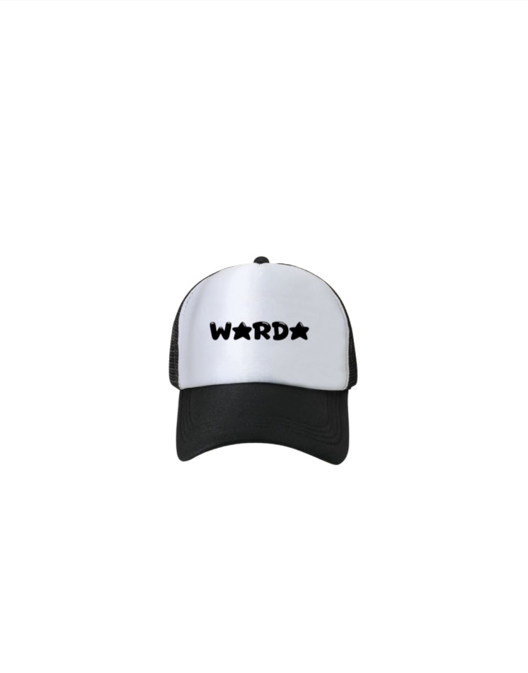 WARDA BLACK/WHITE TRUCKER