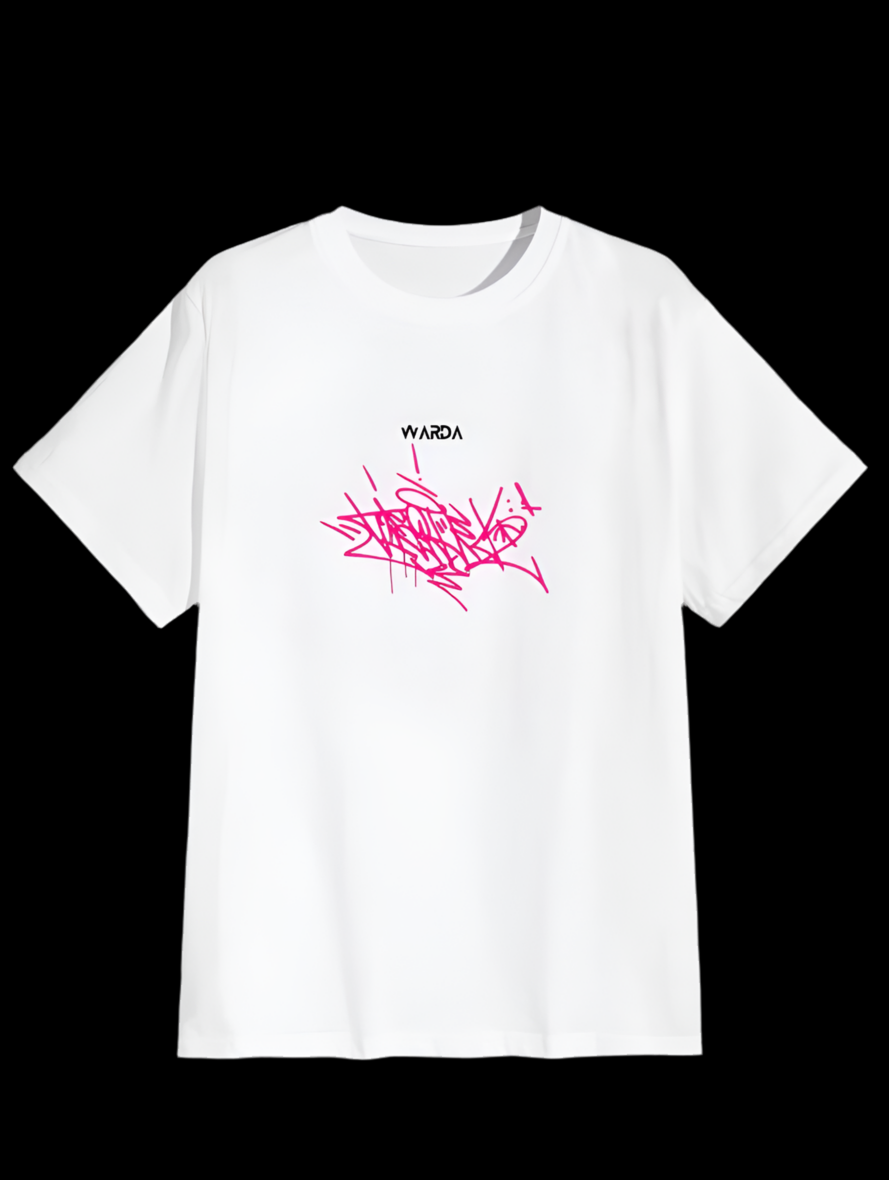 Scribble white tshirt