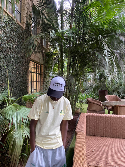 CREAM LUCKY TSHIRT