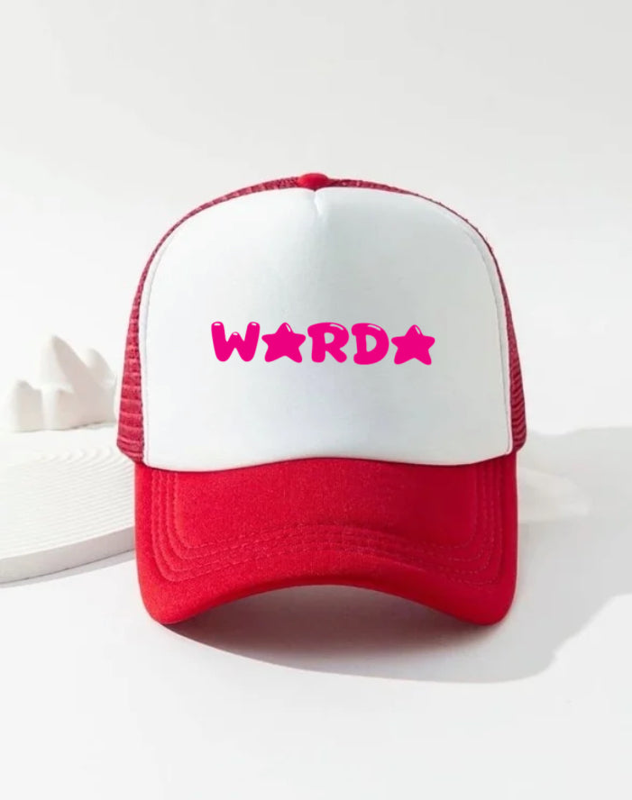 WARDA RED TRUCKER