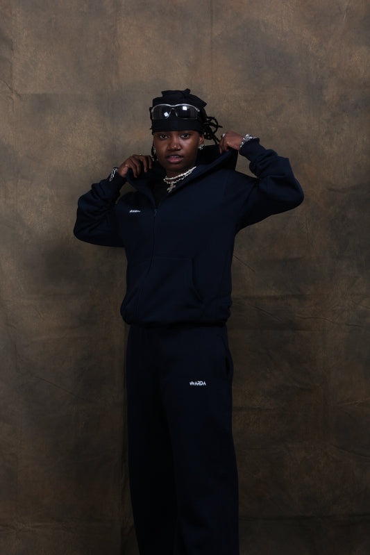 NAVY BLUE SWEATSET
