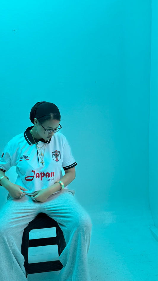 White Japan Polo