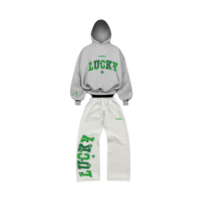WARDA GREY LUCKY SET