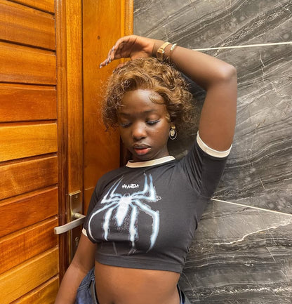 WARDA SPIDER CROP TOP
