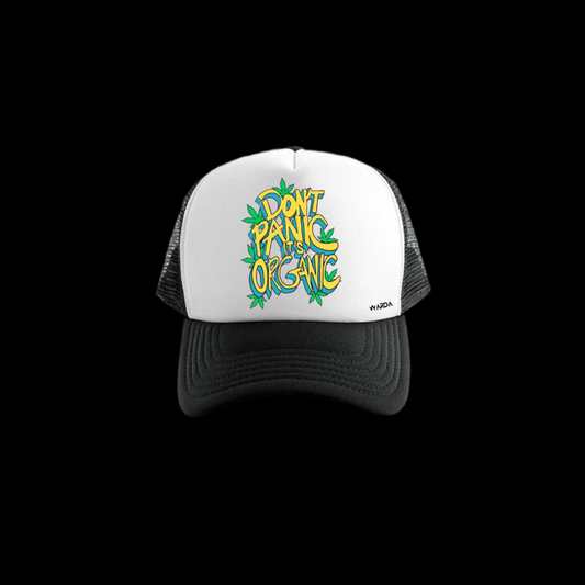 Organic trucker hat