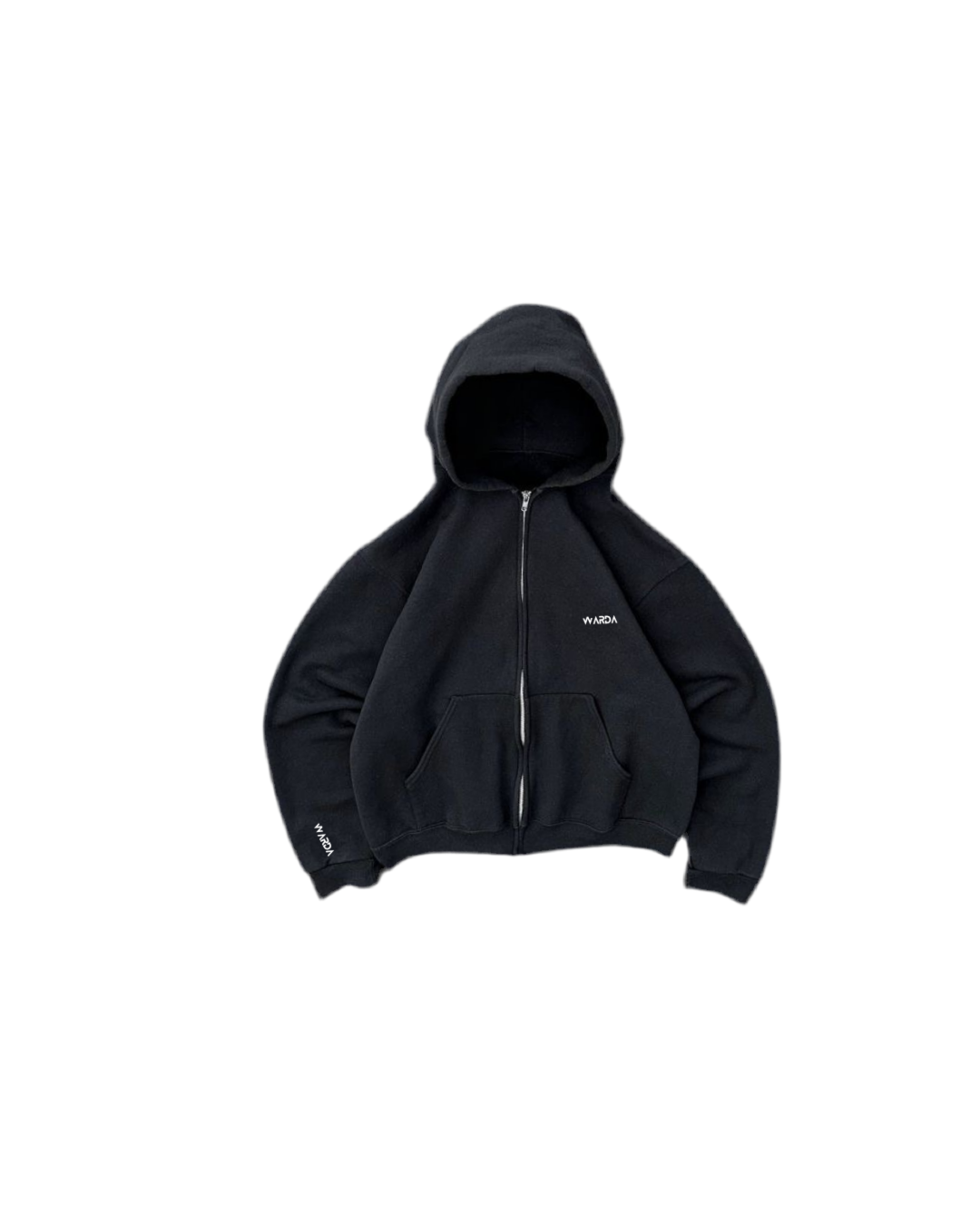 WARDA black zip up jacket