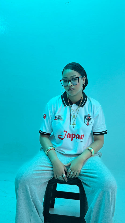 White Japan Polo