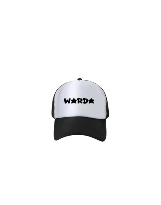 WARDA BLACK/WHITE TRUCKER