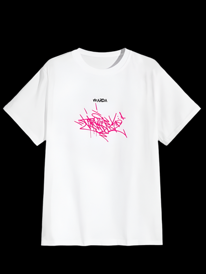 Scribble white tshirt