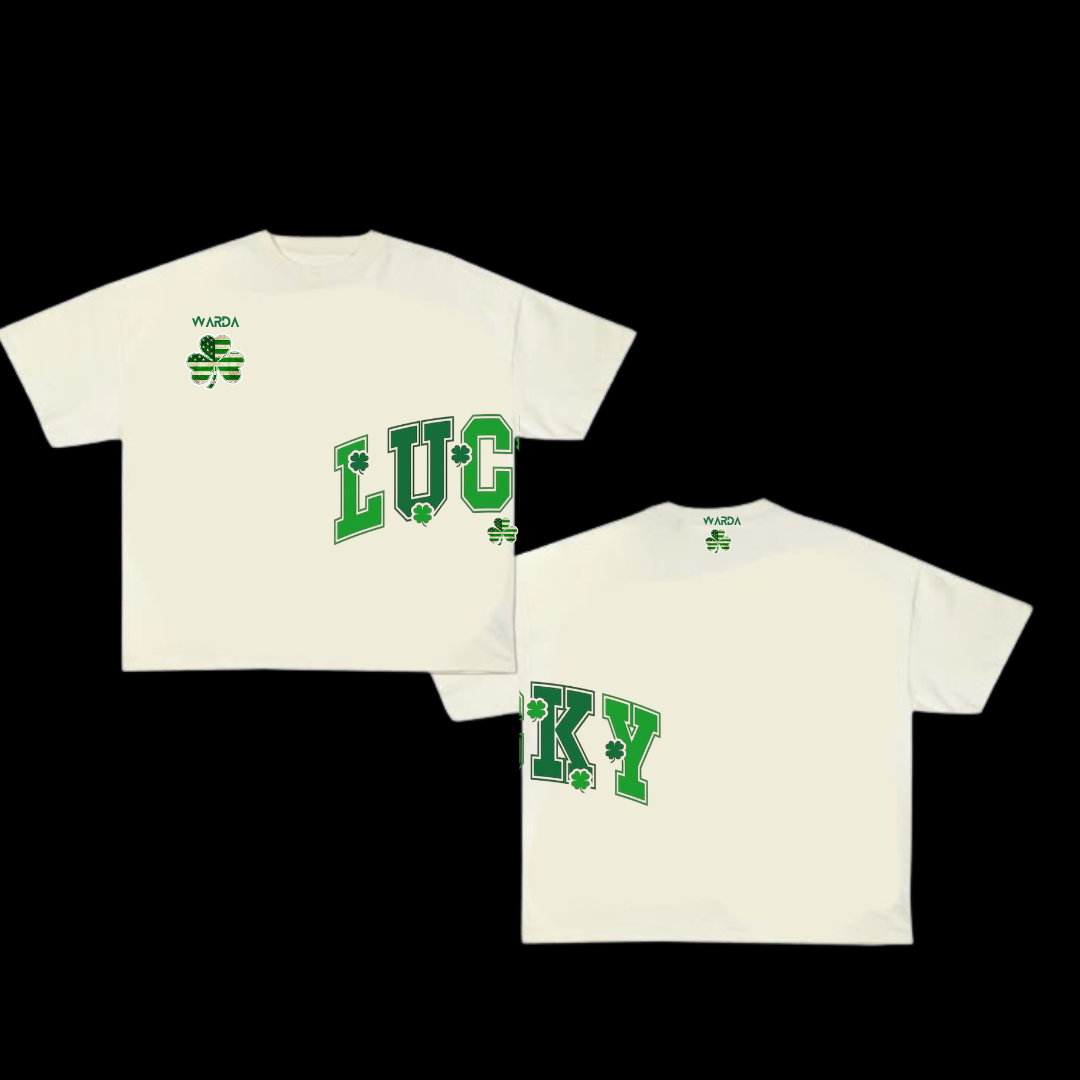 CREAM LUCKY TSHIRT